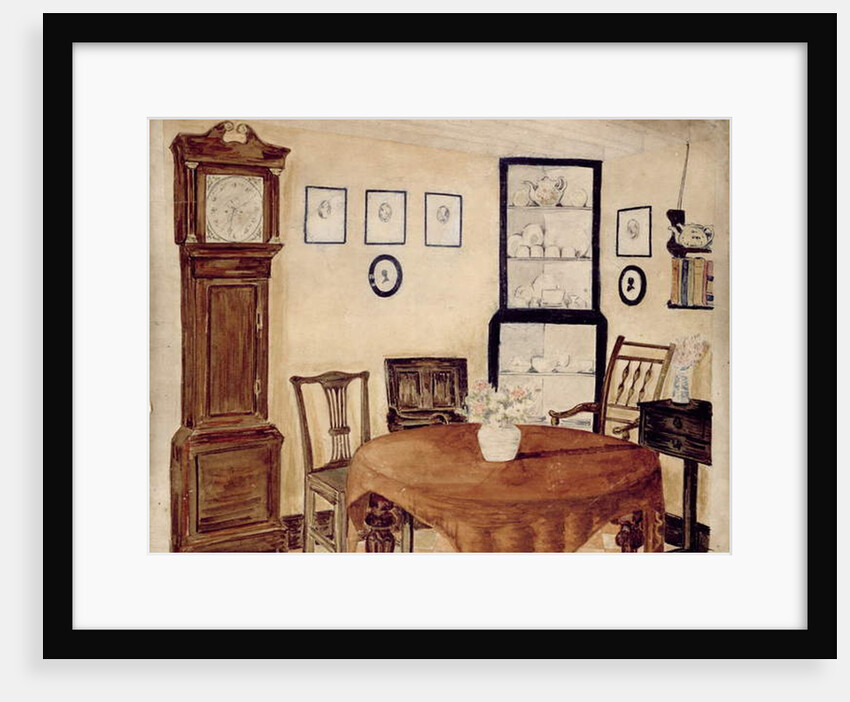 Interior of an Antique Dealer's House, c.1870 by English School