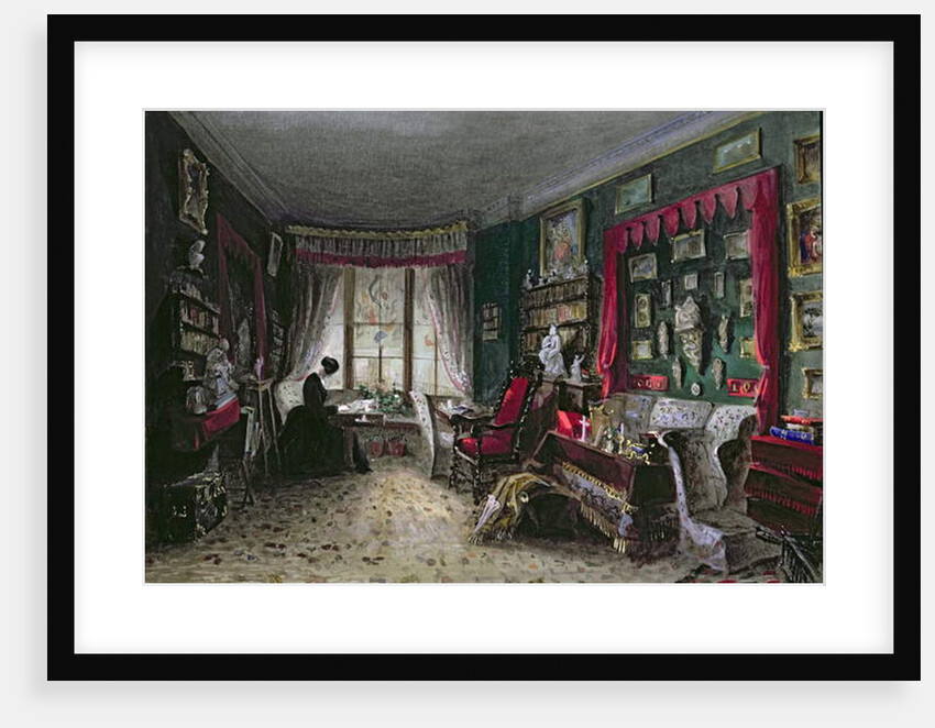 Our Sitting Room in London, 1849 by Lady Honoria Cadogan
