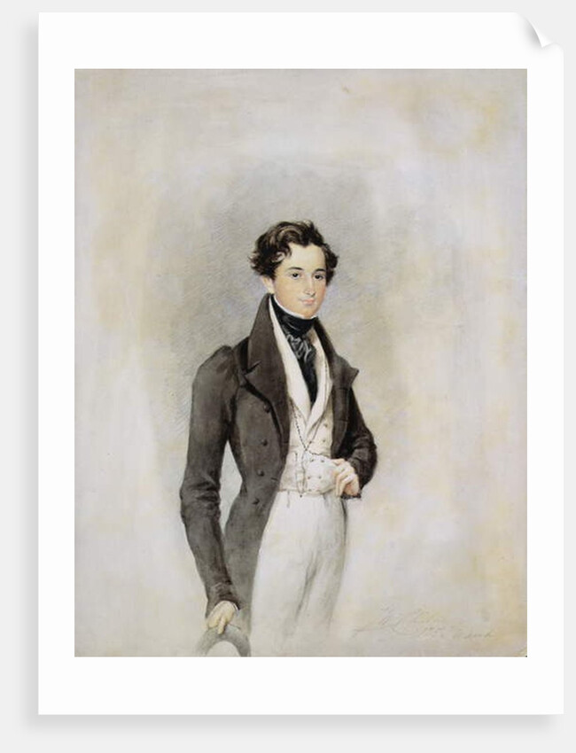 Portrait of an Elegant Gentleman, c.1825 by James Warren Childe
