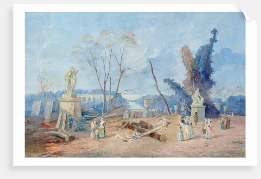 Le Tapis Vert Versailles by Hubert Robert