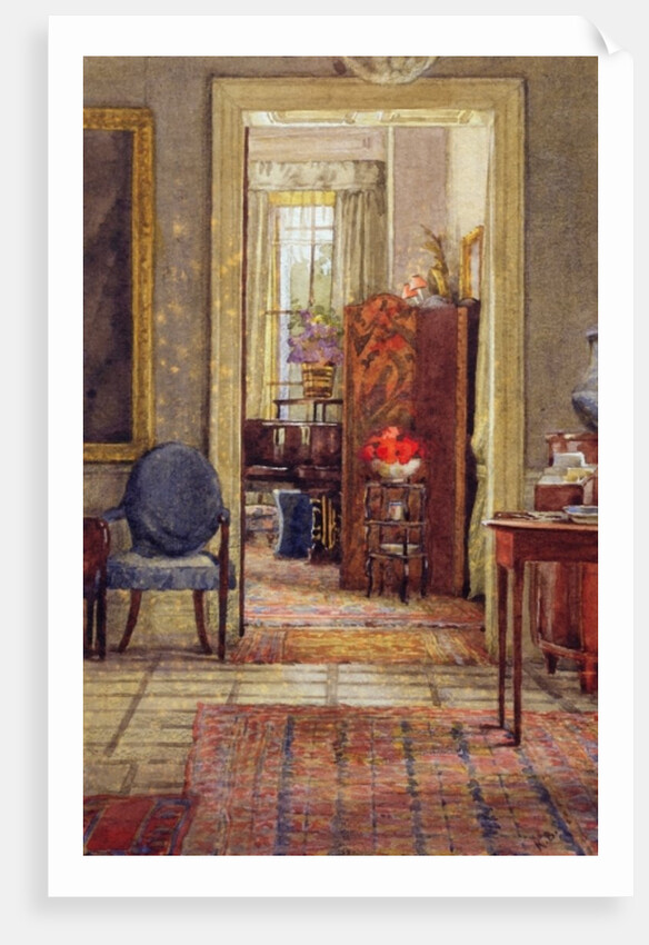 Woodside, Peasmarsh, c.1880 by Kate Barnard