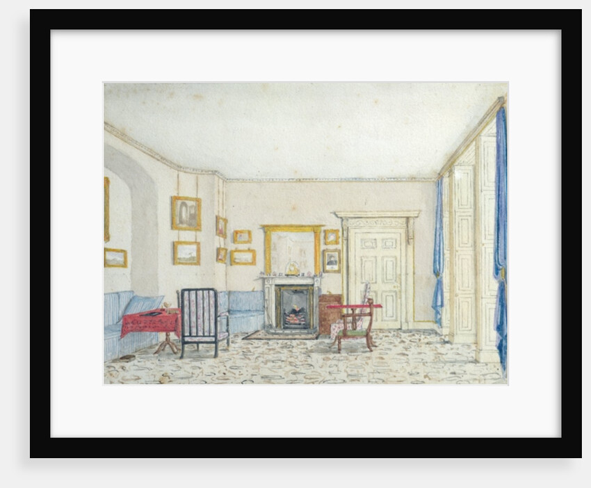 Interior on Curzon Street, c.1830 by English School