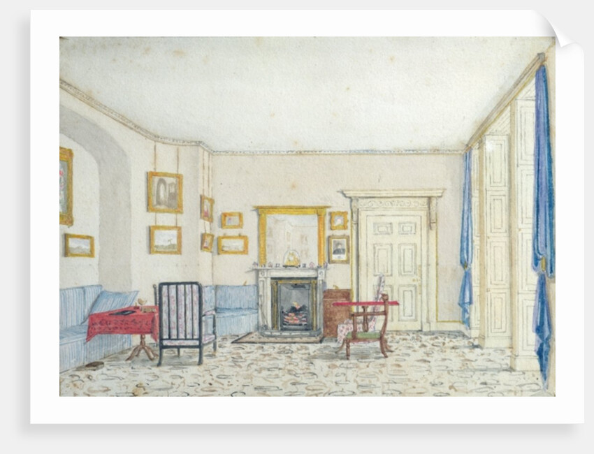 Interior on Curzon Street, c.1830 by English School