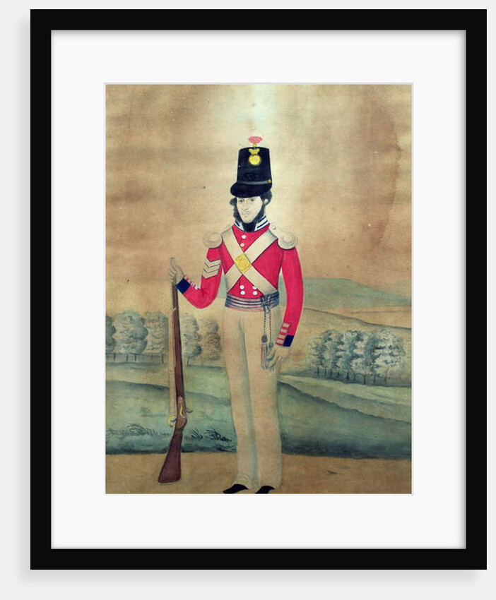 Sergeant, British Army, c.1815 by English School