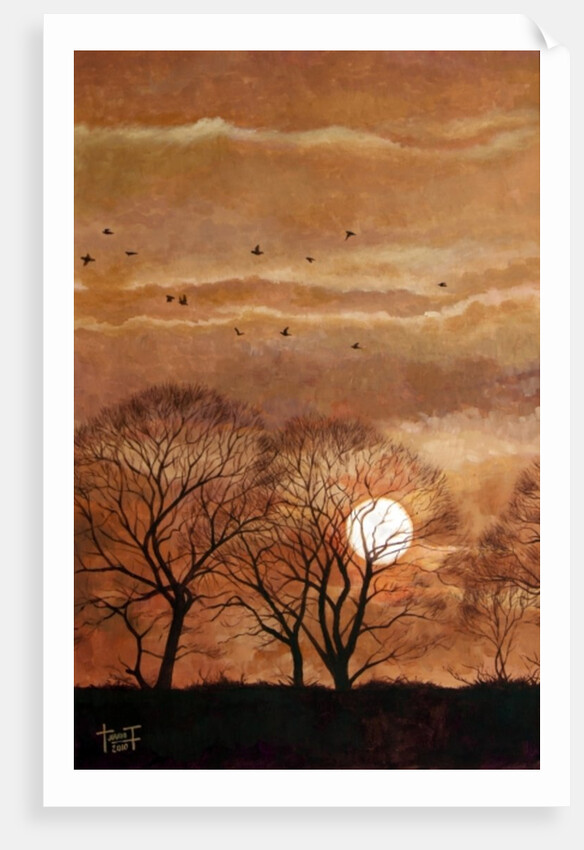 Sunset, Windsor, 2010 by Cruz Jurado Traverso