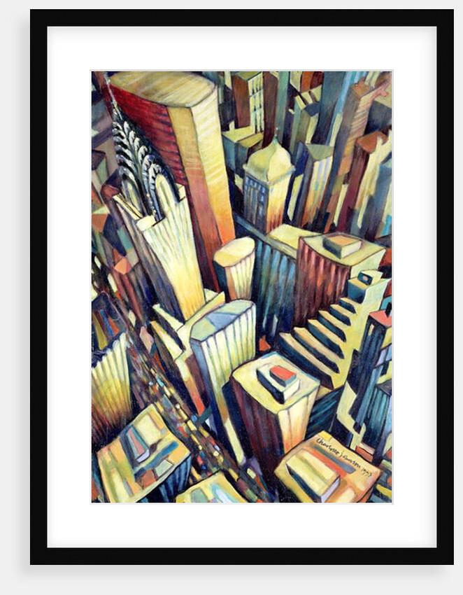 The Chrysler Building, 1993 by Charlotte Johnson Wahl