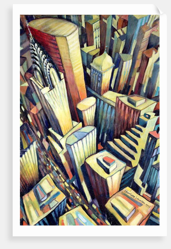 The Chrysler Building, 1993 by Charlotte Johnson Wahl