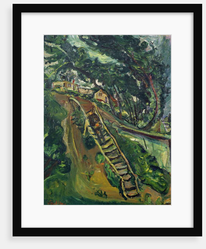 Man Walking the Stairs, 1922-3 by Chaim Soutine