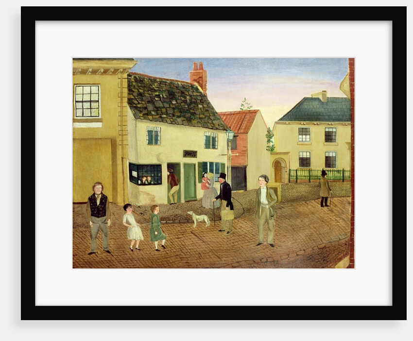 Street Scene by English School