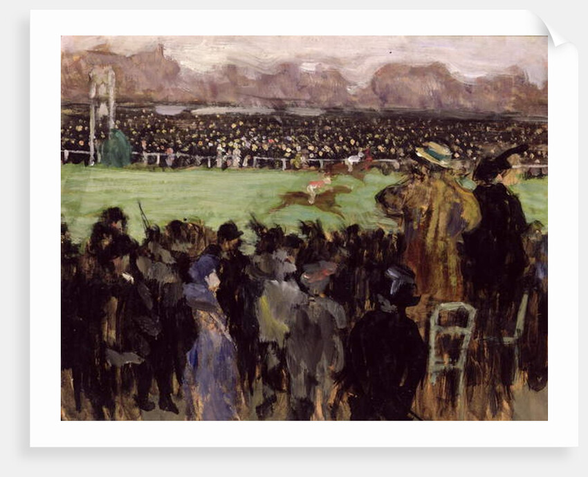 Racing at Auteuil by Louis Anquetin