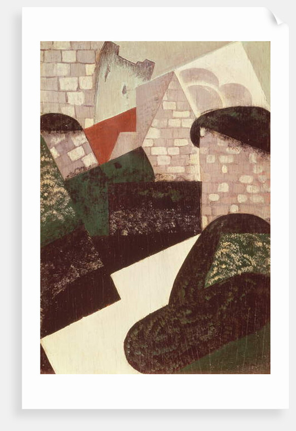 Landscape at Loches, 1916 by Juan Gris
