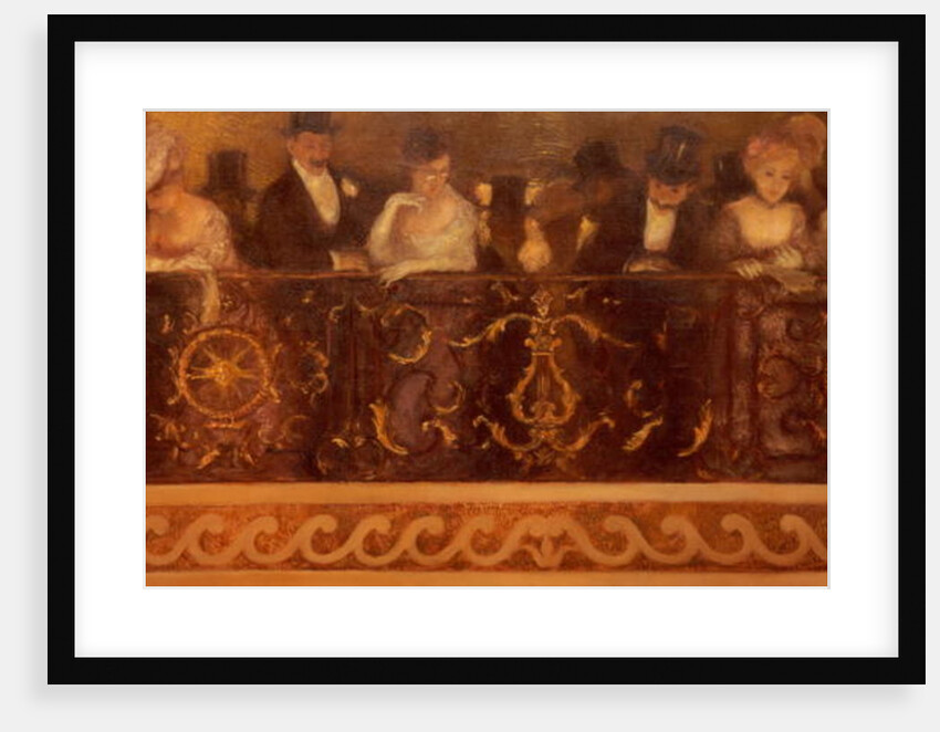 At the Comedie Francaise by Gaston de La Touche