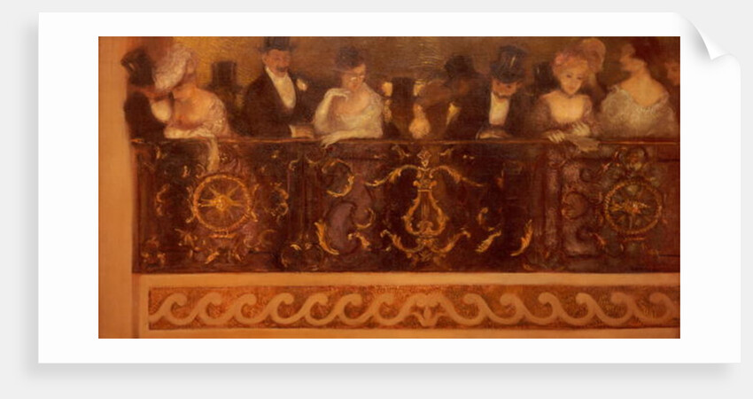 At the Comedie Francaise by Gaston de La Touche