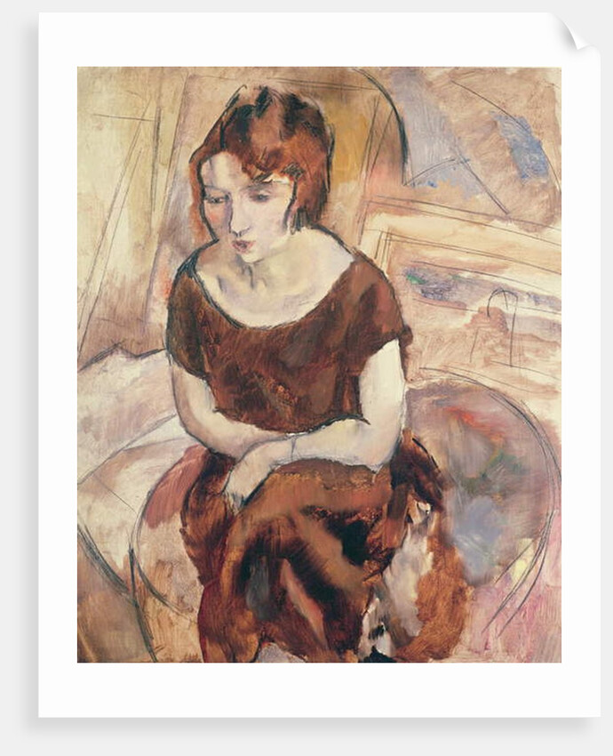 Young Woman, 1925 by Jules Pascin