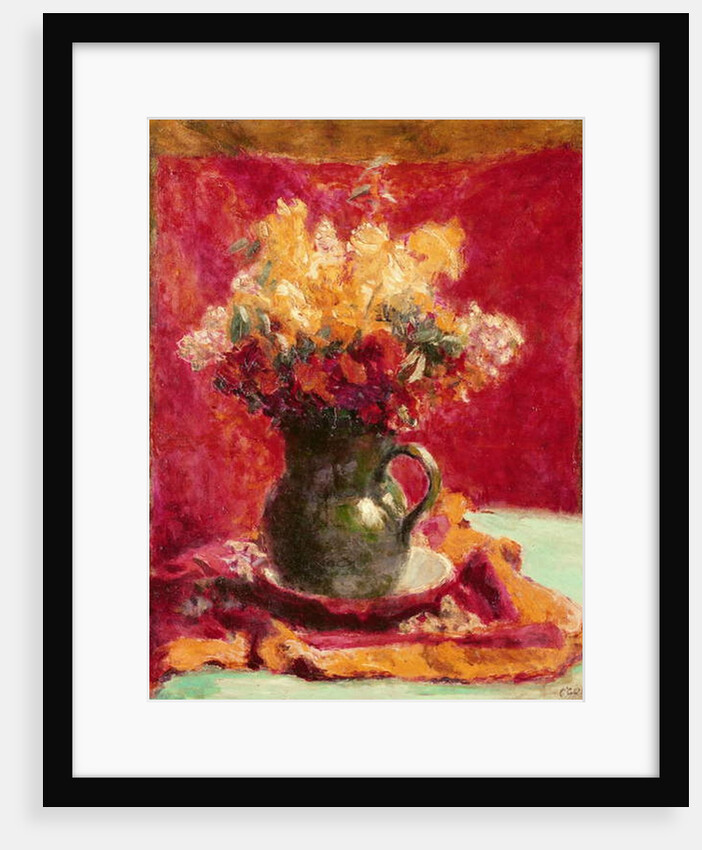 Green Jug with Flowers by Roderic O'Conor
