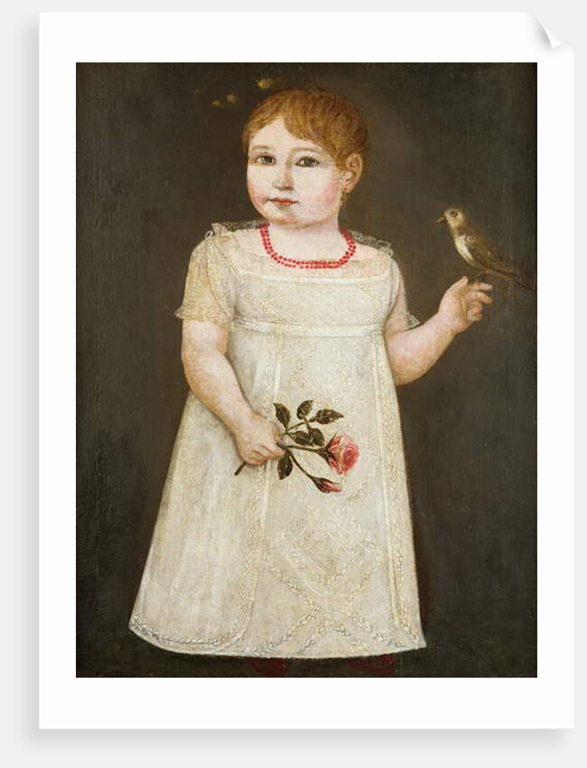 Portrait of a Little Girl by English School