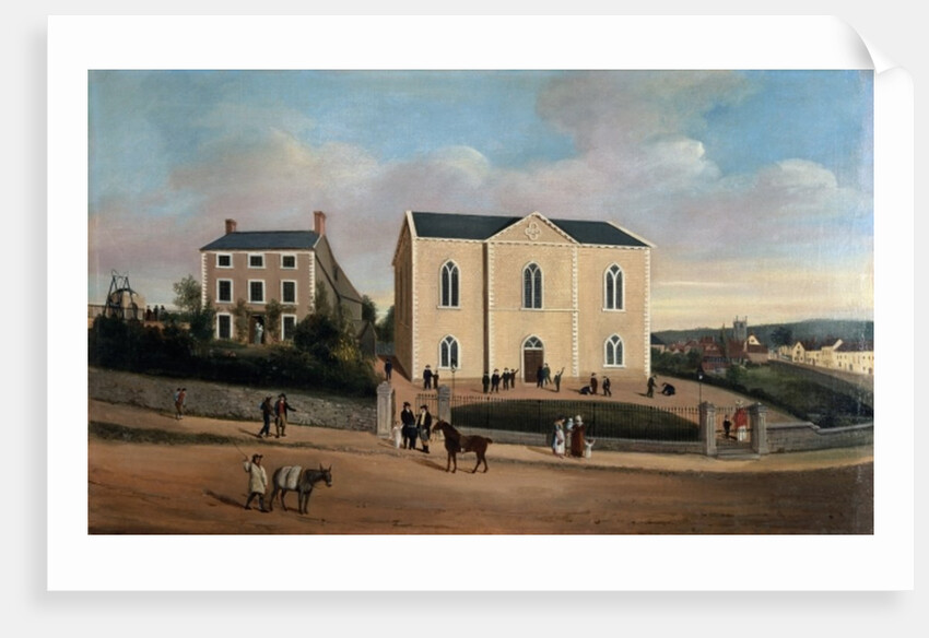 A View of Dursley, Gloucestershire by English School