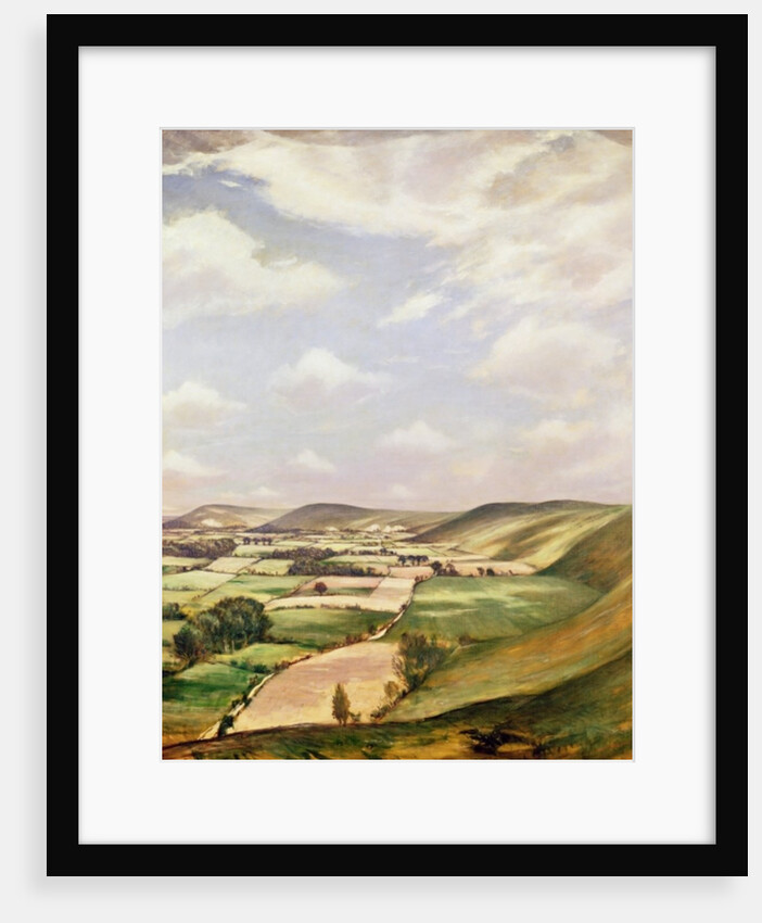 Sussex Landscape by Christopher Richard Wynne Nevinson
