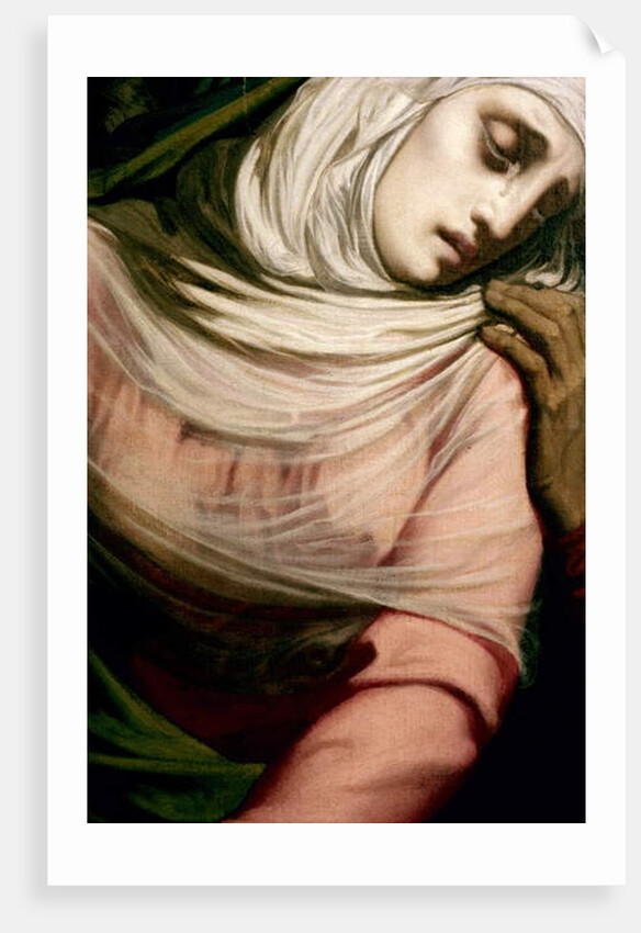 Virgin Mary at the Foot of the Cross, 1847 by Henri Lehmann