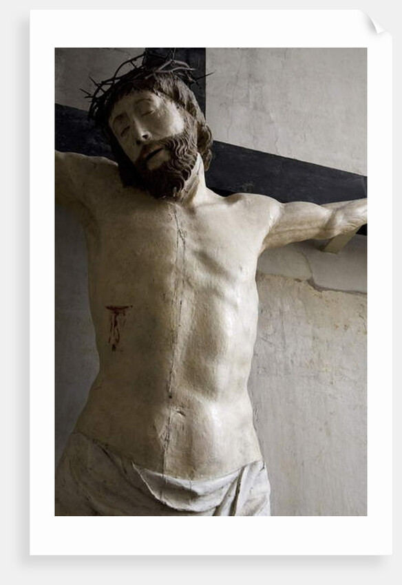 Christ on the Cross, detail by Ligier Richier