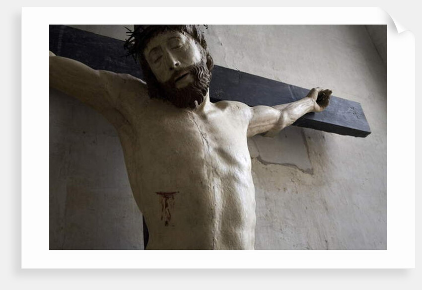 Christ on the Cross, detail by Ligier Richier