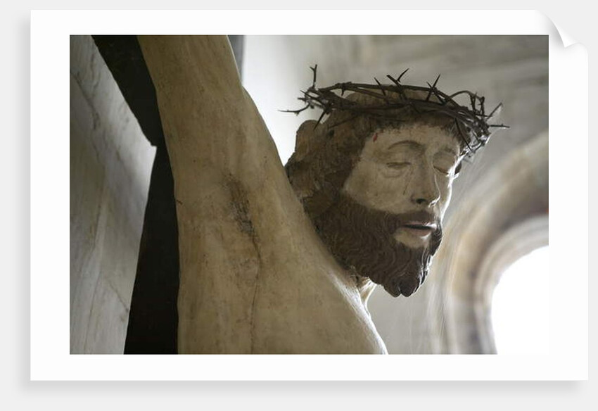 Christ on the Cross, detail by Ligier Richier