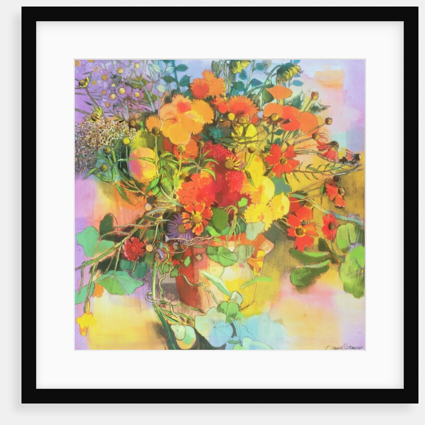 Autumn Flowers by Claire Spencer