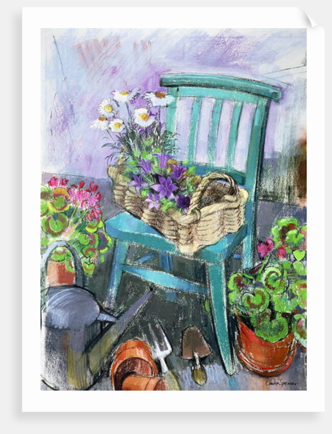 Gardener's Chair by Claire Spencer