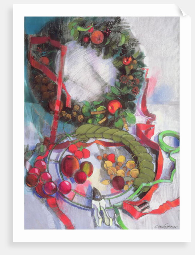 Making of Christmas Garlands by Claire Spencer