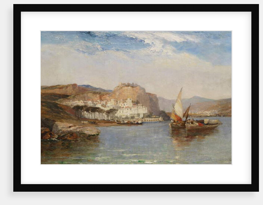 Near Amalfi, Gulf of Salerno, Italy, 1877 by Arthur Joseph Meadows
