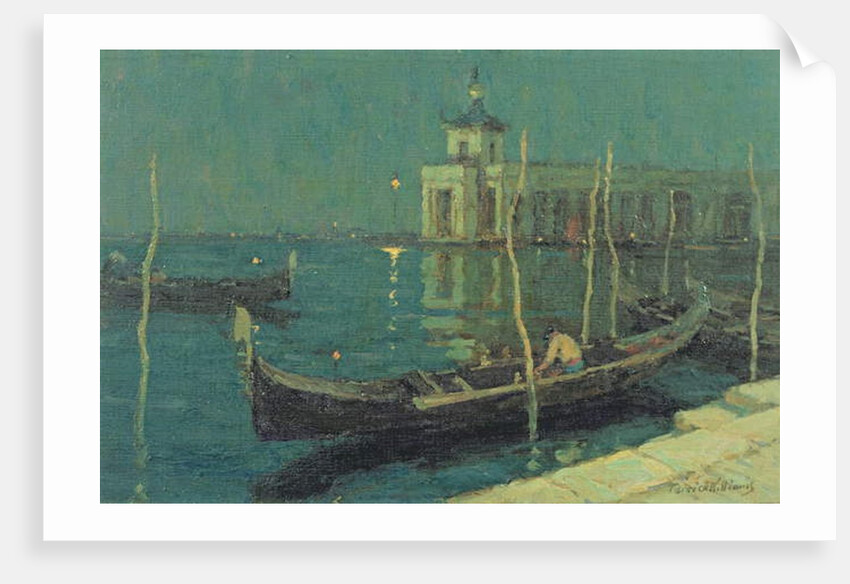 The Dogana by Night, Venice by Terrick Williams