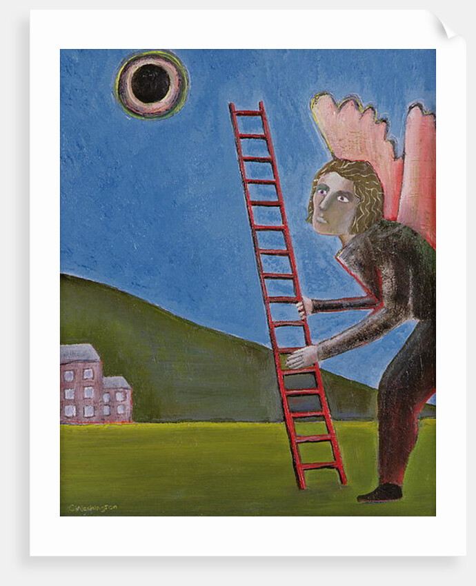 The Rise of Icarus, 1989 by Celia Washington