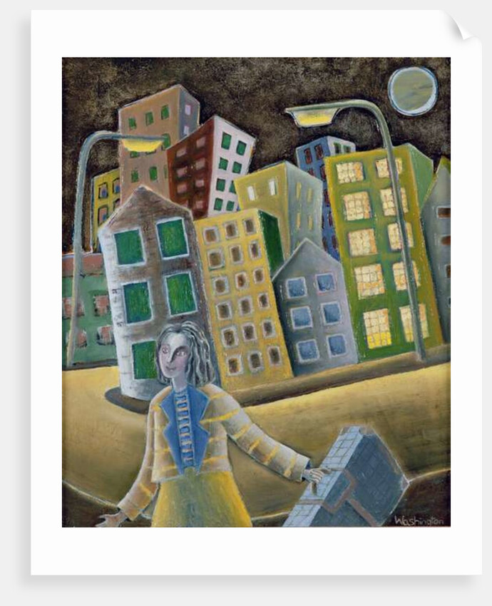 The Enigma of Departure, 1989 by Celia Washington