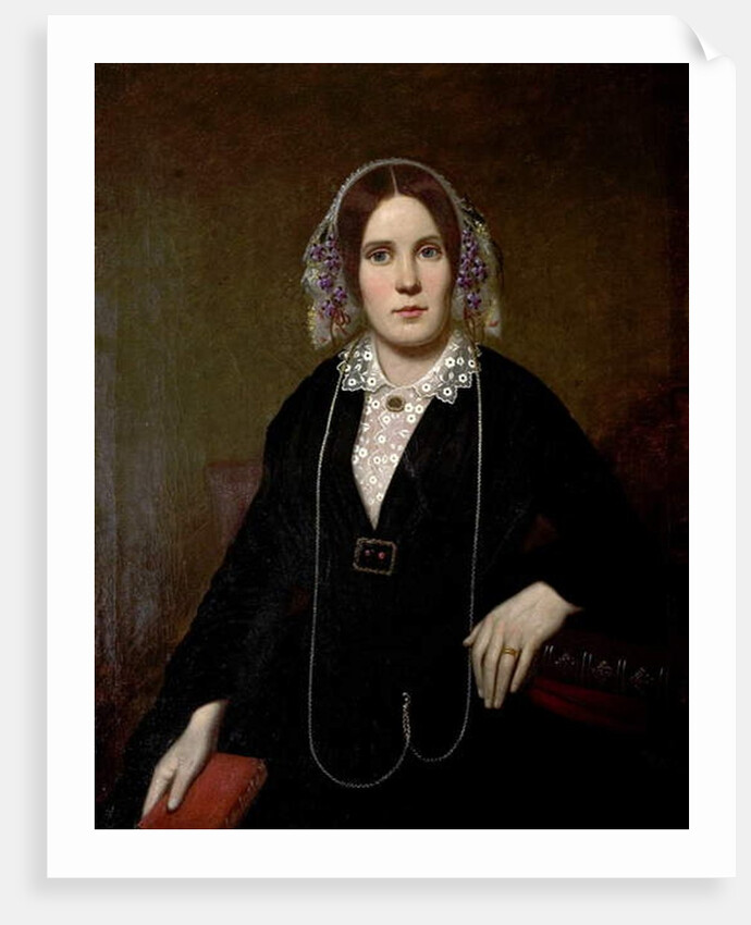 Portrait of a Lady of the Worthington Family, c.1845-55 by Unknown Artist