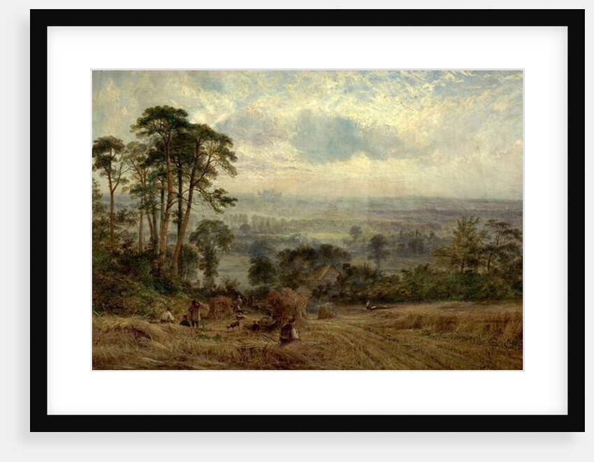 Cornfields, Wollaton Hall, Nottingham, 19th century by Benjamin Shipman