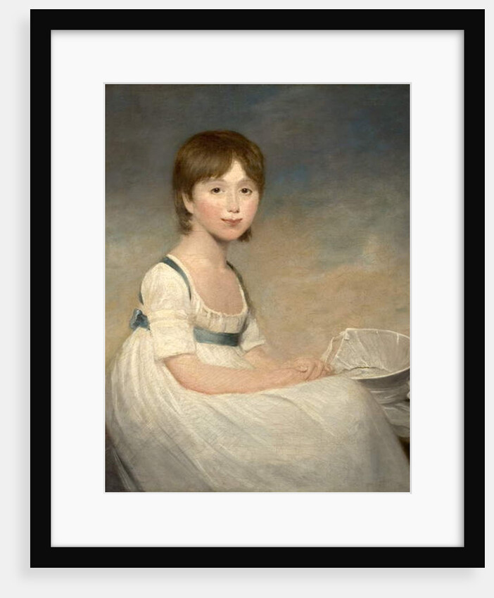 Portrait of a Girl, 18th century by Joseph (style of) Wright