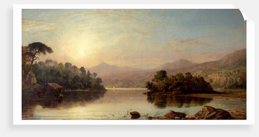 Ellen's Isle, Loch Katrine, Scotland, 19th century by George F. Buchanan