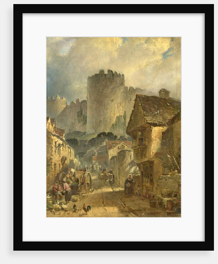 Conway Castle, North Wales, 1861 by Charles Tattershall I Dodd