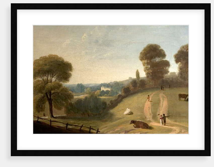 View Across Nottingham Park with Lenton Priory in the Distance by Thomas Barber