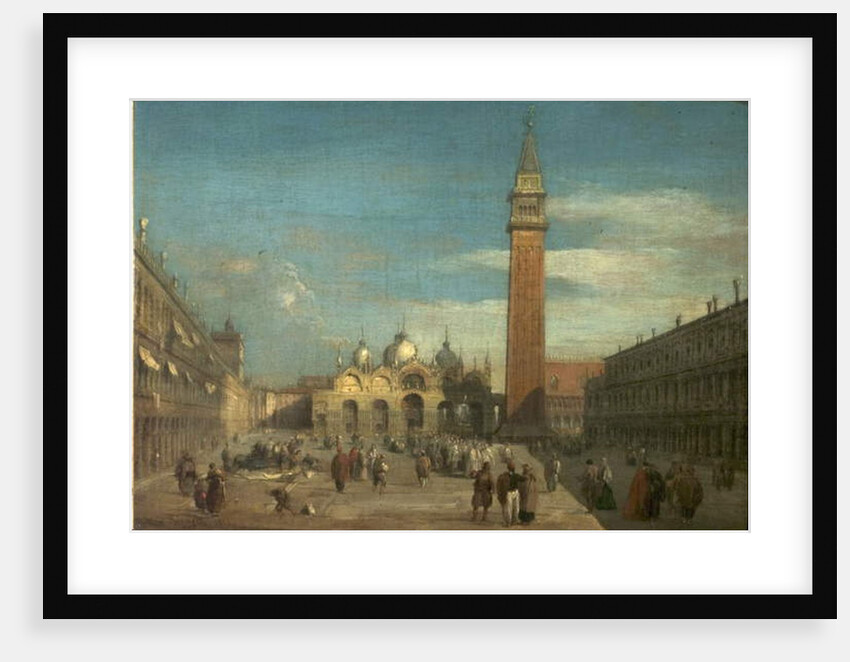 View of the Piazza San Marco, Venice, Italy, 1826 by Richard Parkes Bonington