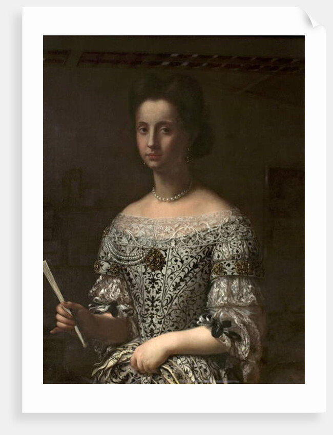 Portrait of an Infanta of Spain by Agnolo Bronzino