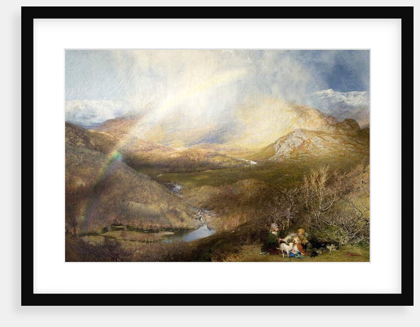 The Rainbow, 1862 by Henry Clarence Whaite