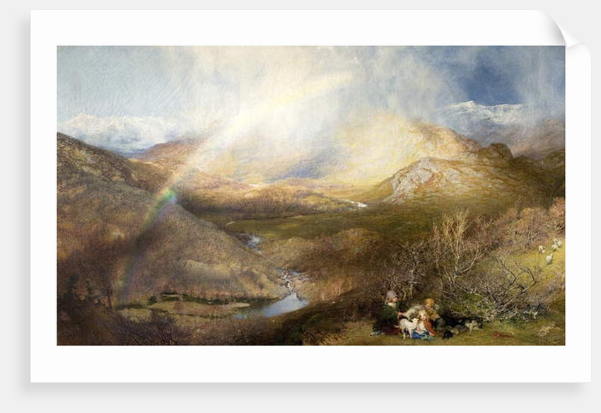 The Rainbow, 1862 by Henry Clarence Whaite