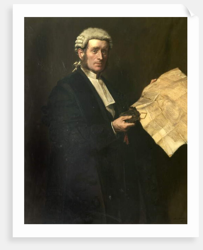 Sir Samuel George Johnson, KT, 1891 by John Henry Lorimer