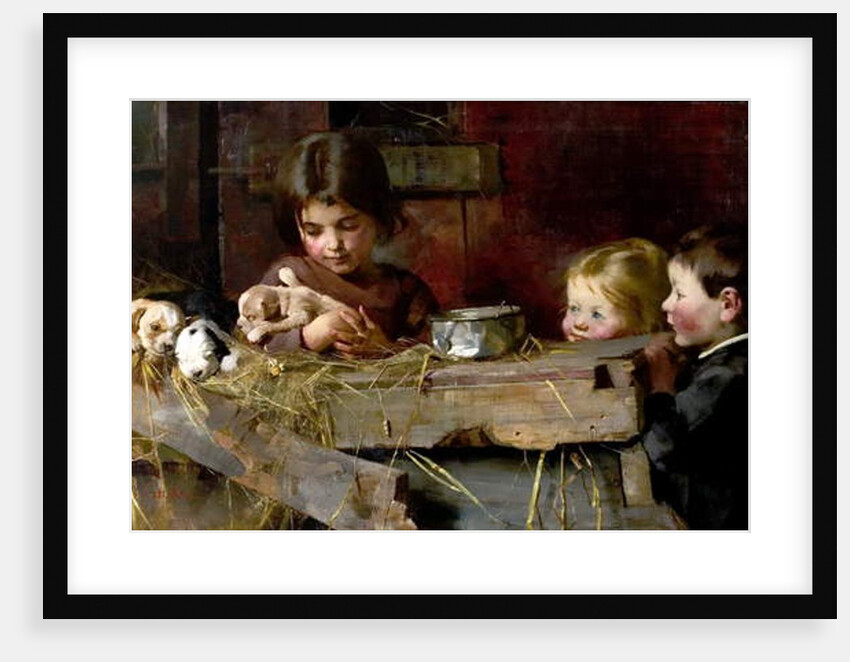 Childhood's Treasures, 1886 by Marianne Stokes