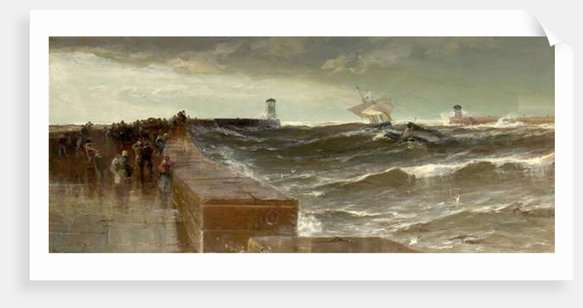 After Three Days Gale, 1885 by Edwin Ellis