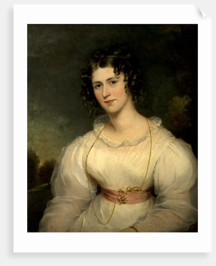 Miss Elizabeth Hoare, 1826 by Thomas Barber