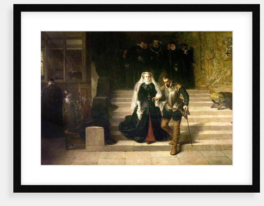 Mary, Queen of Scotts, Being Led to Her Execution, 1871 by Laslett John Pott
