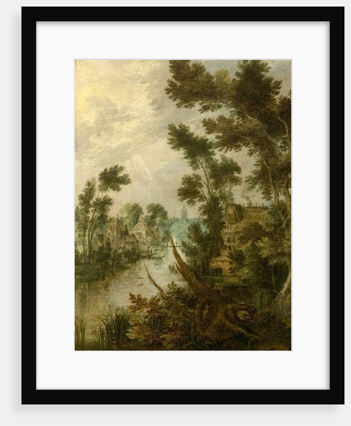 River Scene, 1614 by Gillis Claesz d' Hondecoeter