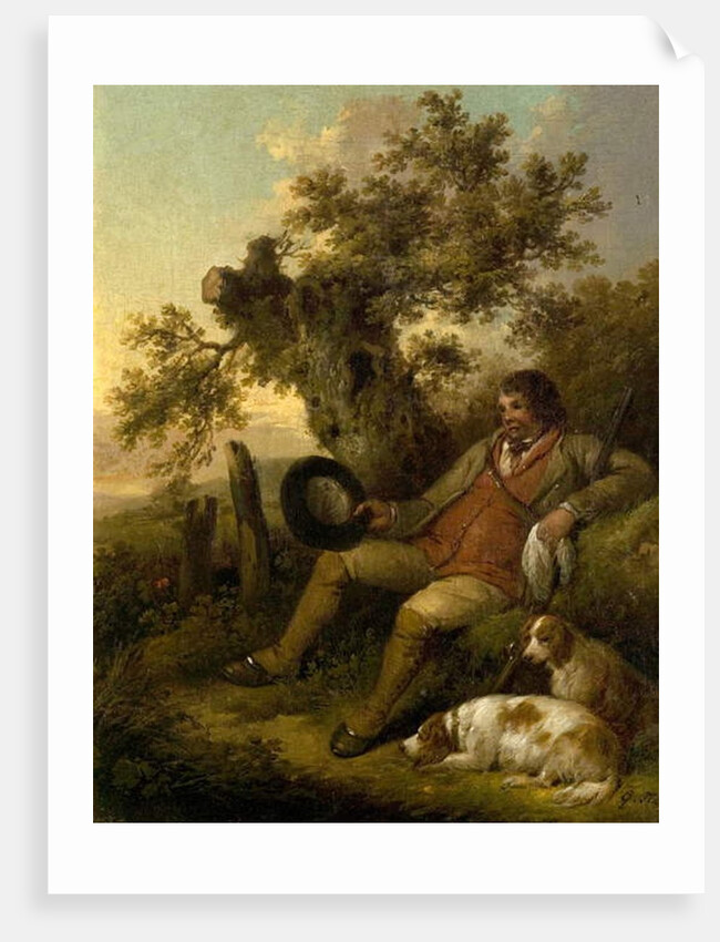 The Sportsman Resting, c.1790 by George Morland